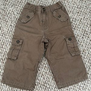 Khaki Janie and Jack Cargo pants